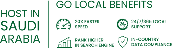 Host Website in Saudi Arabia